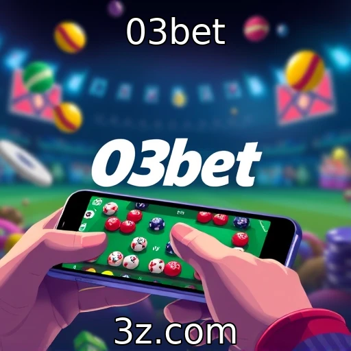 Expansão do mercado de jogos em dispositivos móveis : 03bet